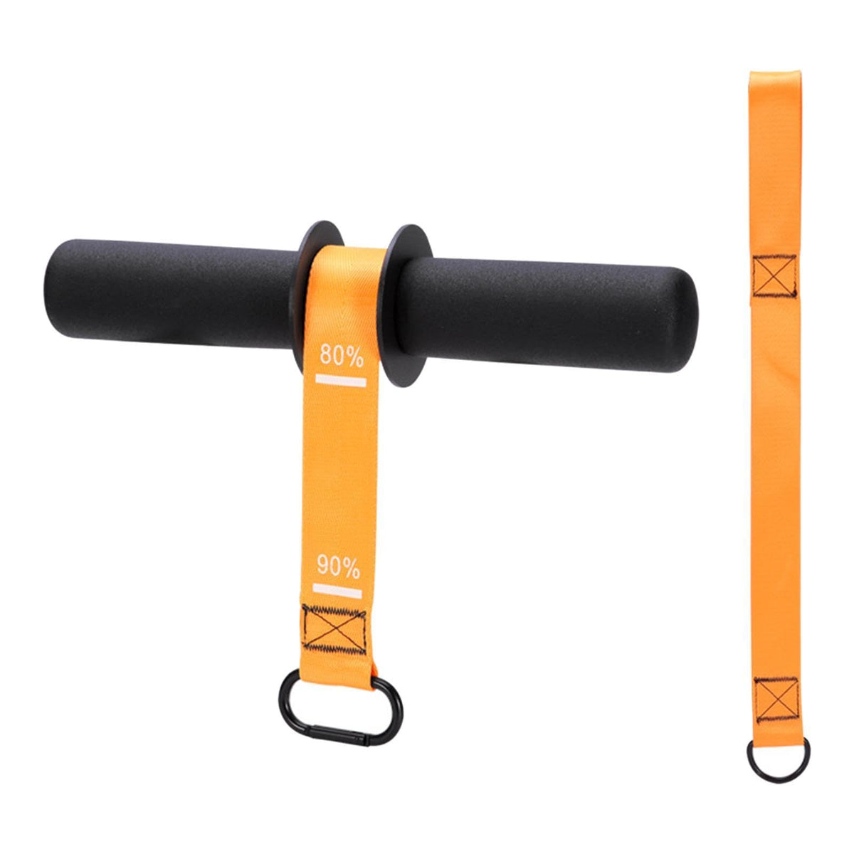 HEAVENGLOW Wrist Roller Anti Slip Gym with Hand Grip Arm Forearm Strengthener Exerciser Orange | Other Strength Training | Stren