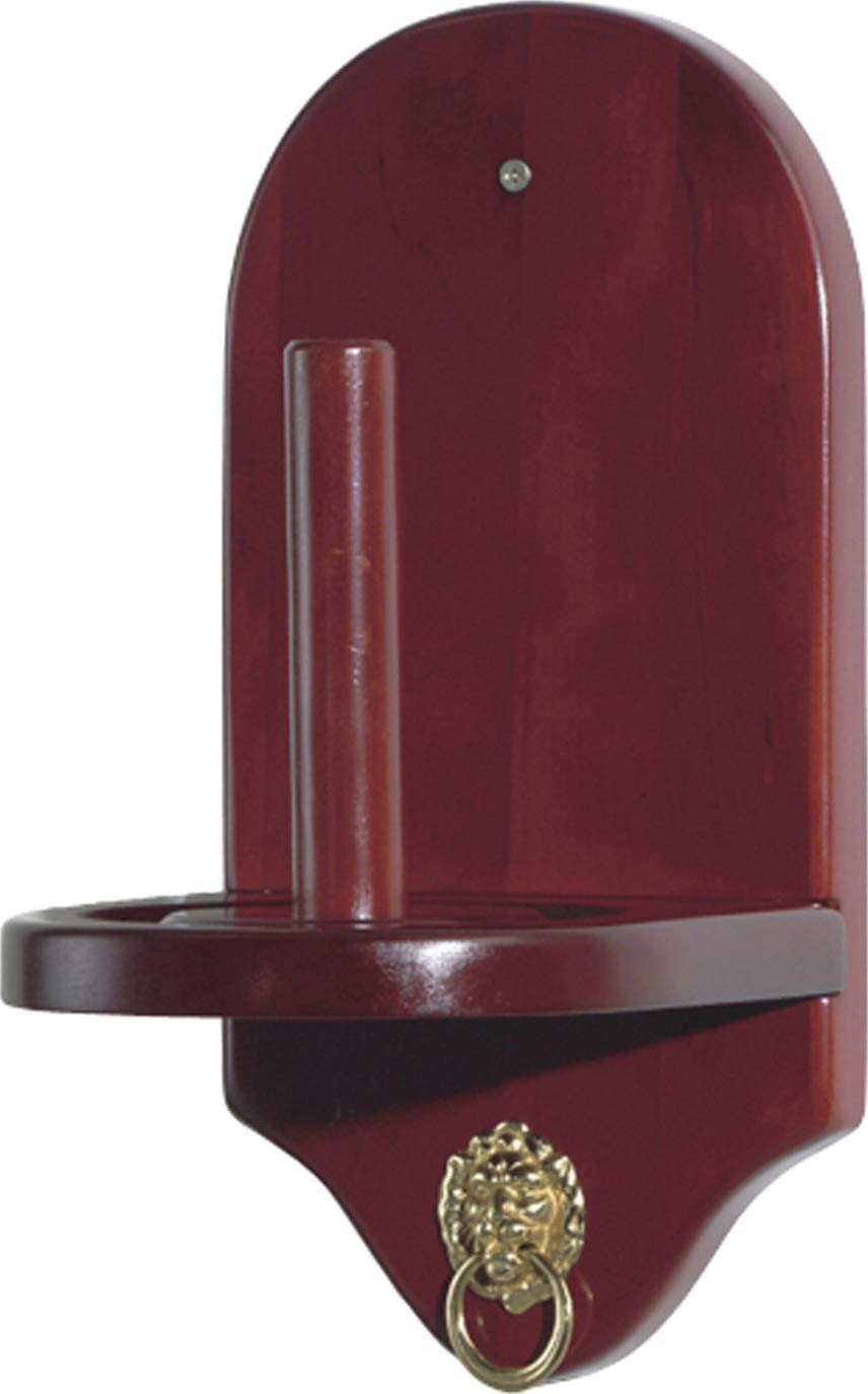 Viper by GLD Products Billiard/Pool Accessory: Wall Mounted Wood Cone Chalk Holder, Mahogany Finish, 12L x7W x 6H