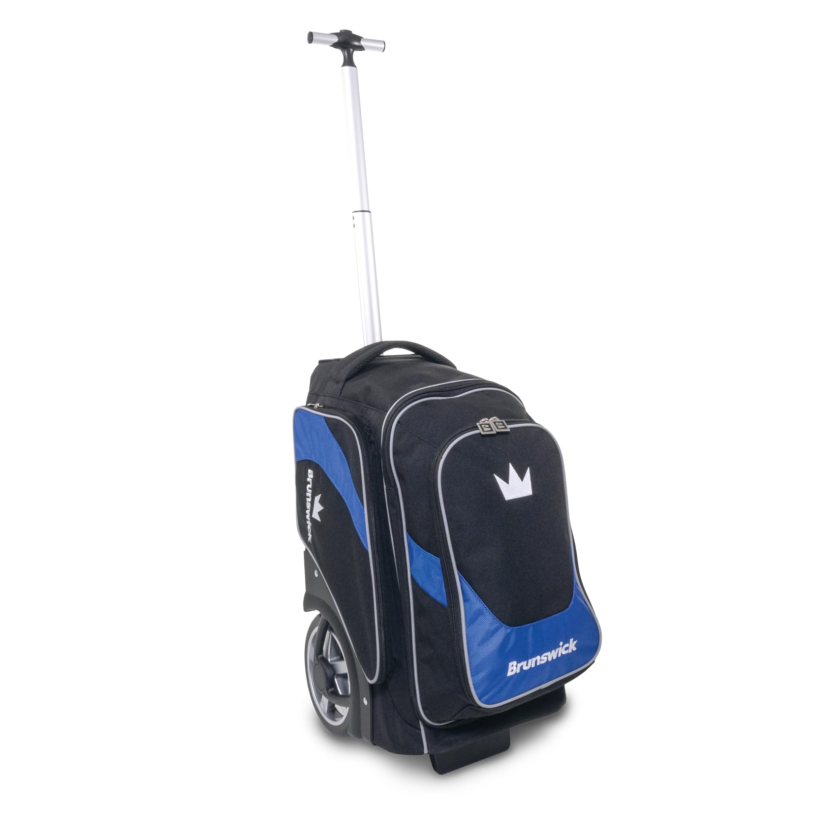 Brunswick Charger Double Roller Bowling Bag (Blue)