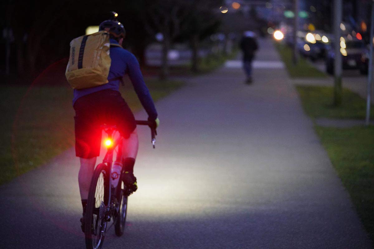 Stocking Stuffers For Men - Blitzu Gator 320 Rechargeable Bike Light Set - Night Riding Accessories, Cool Gadgets White Elephant