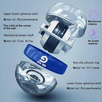 Jin Bdwrist Trainer Ball Auto-Start Wrist Strengthener Gyroscopic Forearm Exerciser Gyro Ball For Strengthen Arms, Fingers, Wris