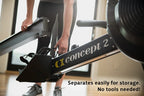 Concept2 Rowerg Indoor Rowing Machine - Pm5 Monitor, Device Holder, Adjustable Air Resistance, Easy Storage
