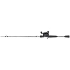 Abu Garcia Vengeance Low Profile Baitcast Reel And Fishing Rod Combo, Black/Silver, 7' - Medium Heavy - 1Pc- Right-Handed