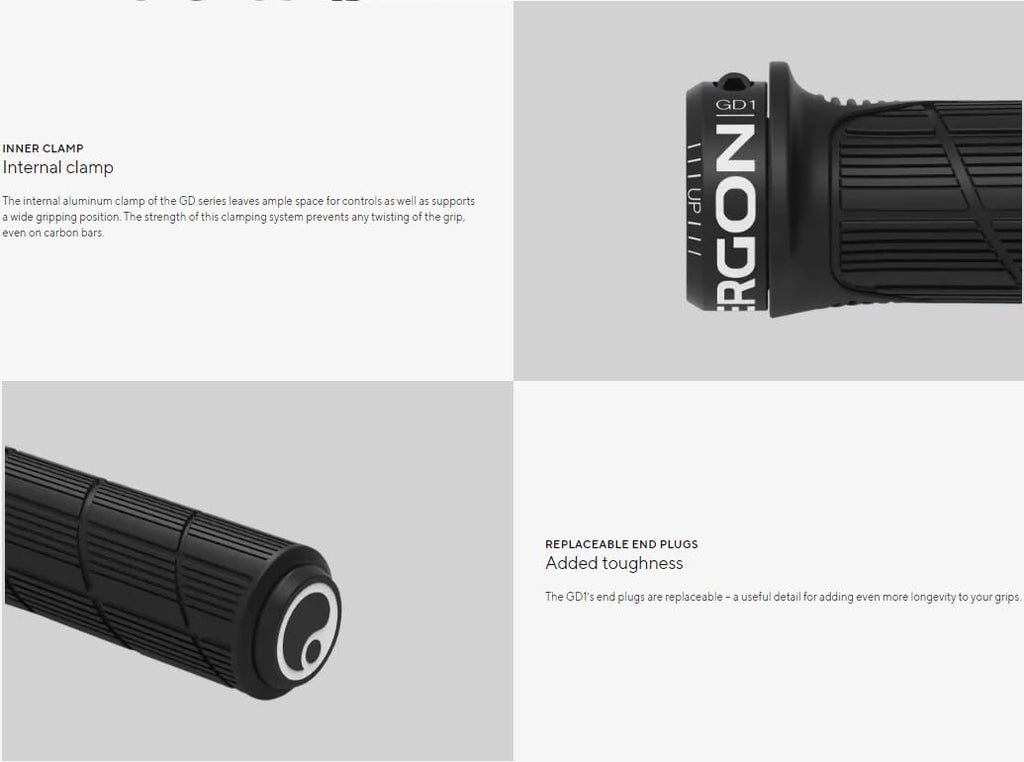 Ergon Grips Gd1 Evo, Black