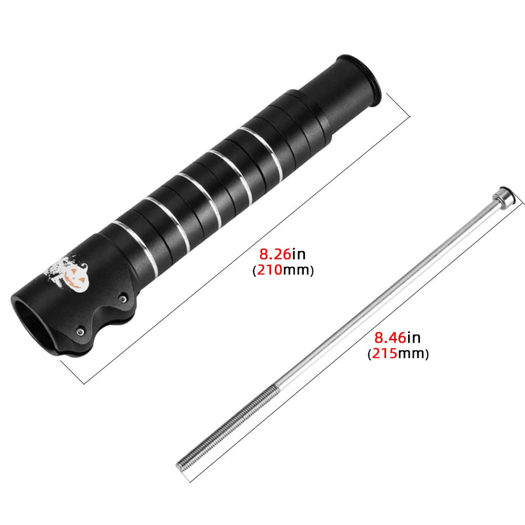 Bike Stem Riser Bike Fork Stem Extender Bicycle Handlebar Raiser Head Up Adapter Suitable For Mountain Bike, Road Bike, Mtb, Bmx