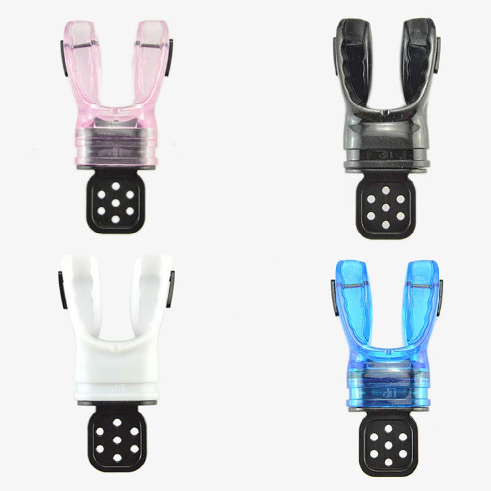 Tookie Scuba Diving Mouthpiece, Denpetec Scuba Diving Mouthpiece, Practical Gear Silicone Bite Moldable Scuba Diving Dive Mouthp