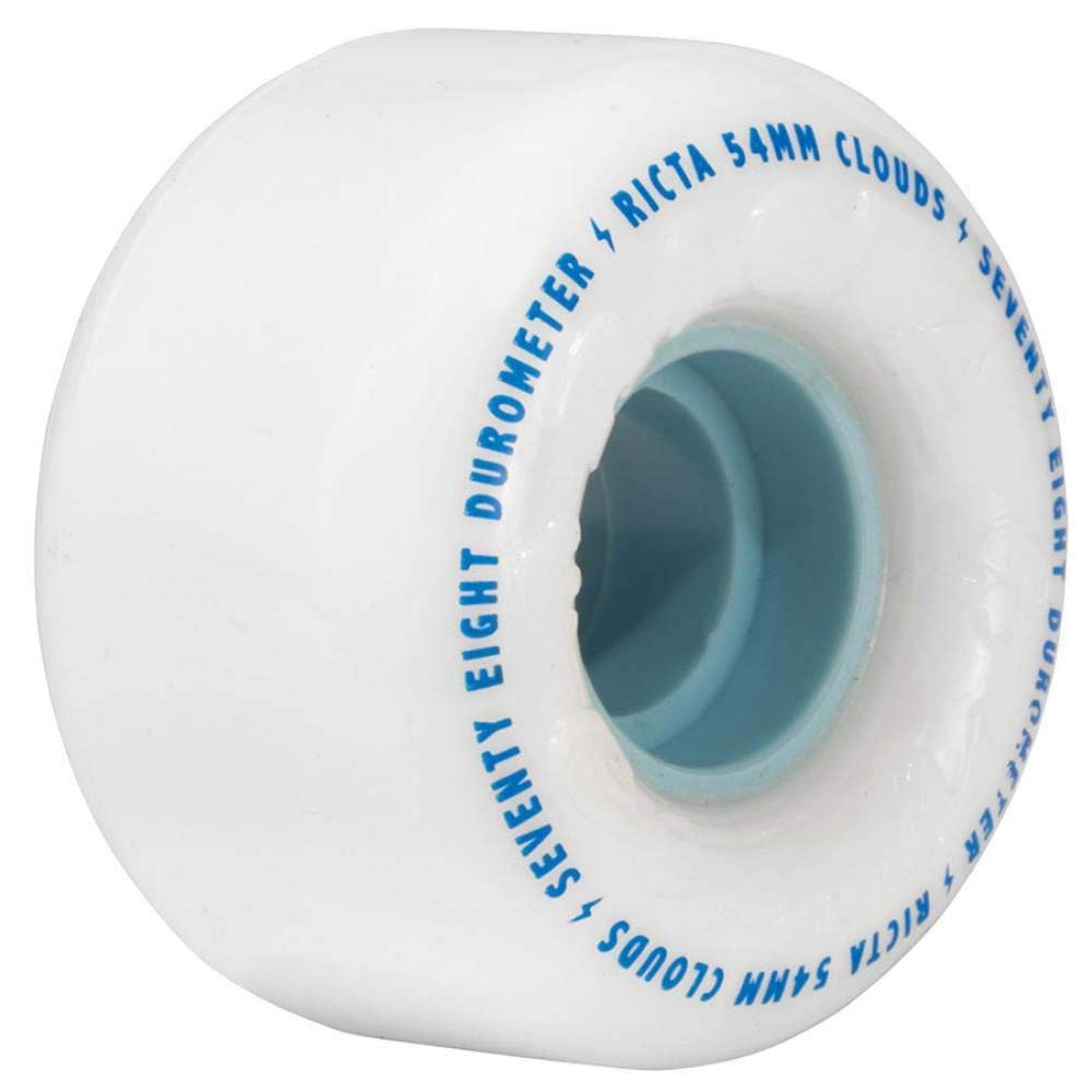 Ricta 54Mm Clouds White 78A Skateboard Wheels