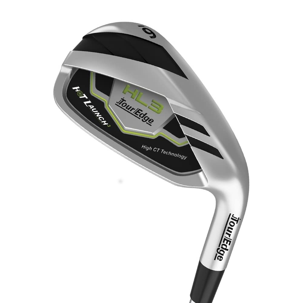 Tour Edge Hl3 To-Go Mens Complete Golf Set Senior-Graphite-Rh, Black/Grey/Green (Hksrga10.B)