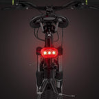 Bv Bicycle Light Set Super Bright 5 Led Headlight, 3 Led Taillight, Quick-Release, Bike Lights For Night Riding