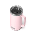 Yeti Rambler 24 Oz Mug, Vacuum Insulated, Stainless Steel With Magslider Lid, Ice Pink