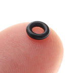 Dophee 100Pcs Stems/Flights Darts Tip Rubber O Ring Black Gasket Grip Washer Grommets