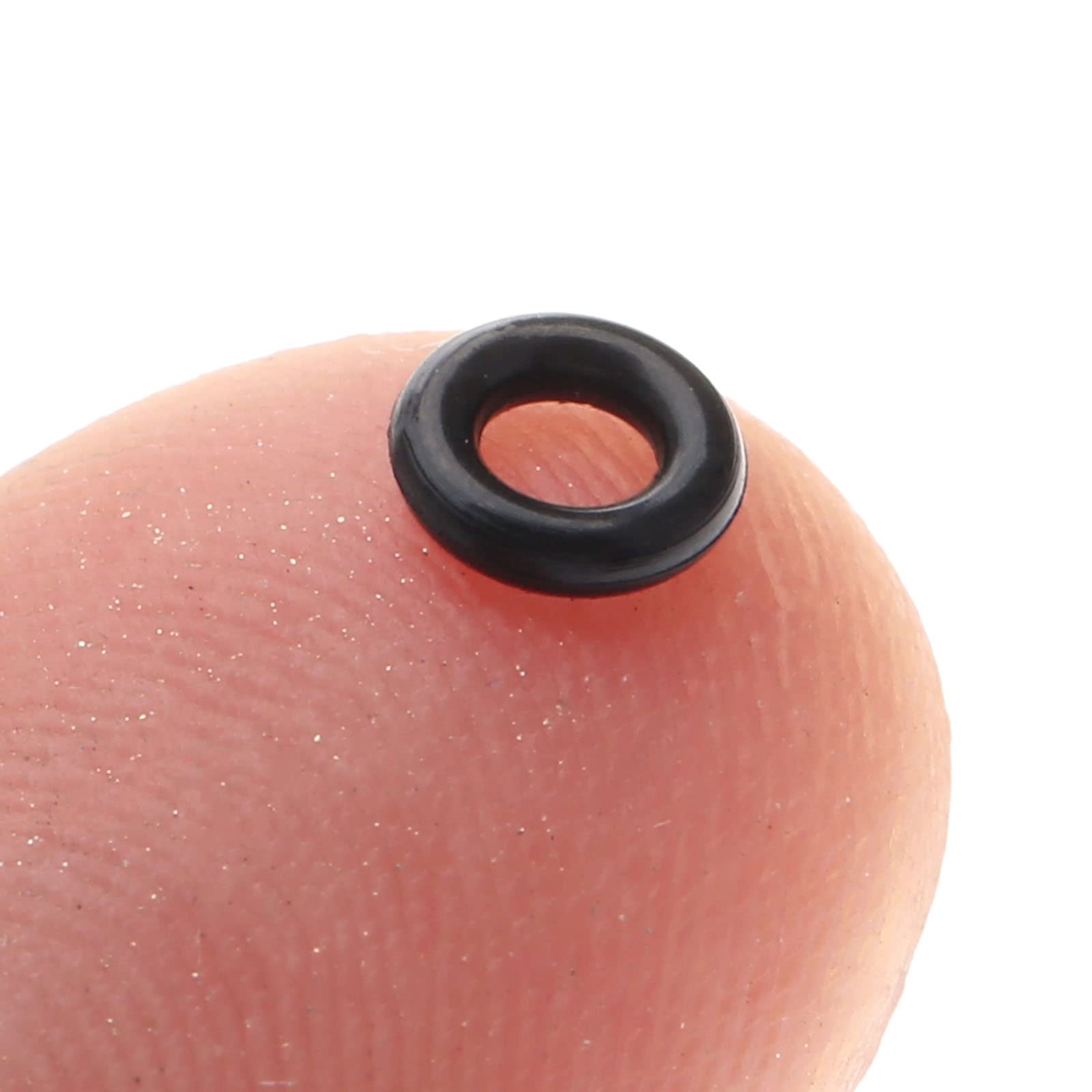 Dophee 100Pcs Stems/Flights Darts Tip Rubber O Ring Black Gasket Grip Washer Grommets