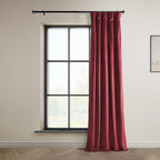 Hpd Half Price Drapes Heritage Plush Velvet Curtains For Bedroom  Living Room 50 X 96, Vpyc-179758-96 (1 Panel) Cinema Red
