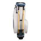 Powerbilt TPS Dunes 14-Way Blue/White Synthetic Leather Golf Stand Bag