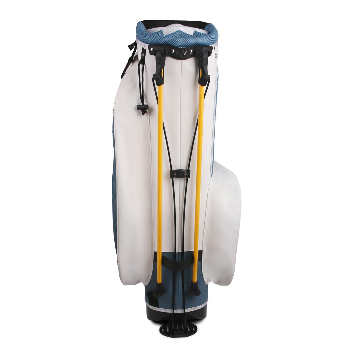 Powerbilt TPS Dunes 14-Way Blue/White Synthetic Leather Golf Stand Bag