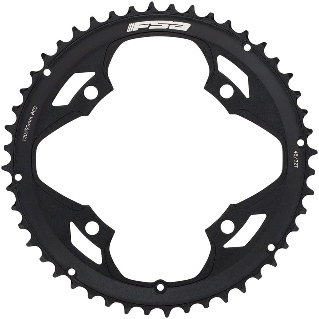 Full Speed Ahead Fsa Pro Road Bicycle Chainring - 120X48T Black N11 Wa172-370-0046004050
