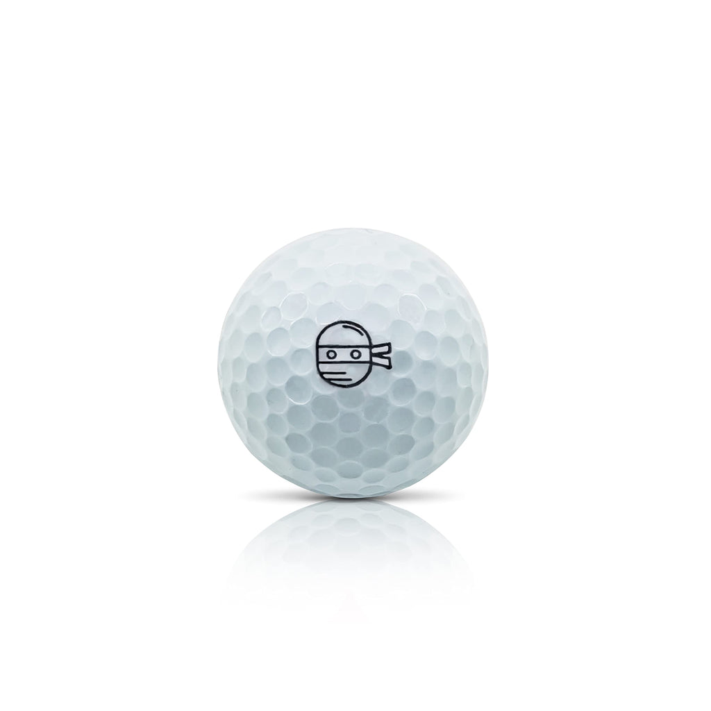 Swvl Sports Golf Ball Stamp Marker Multiple Designs Faces, Emojis Icons & More (Ninja)