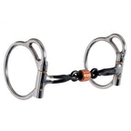 Reinsman 251 Trail Dee 3-Piece Smooth Sweet Iron Snaffle With Copper Roller; Stage A