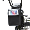 SquEqu Electric Scooter Bag Storage Pouch Handlebar Attachement Large Capacity with Waterproof Phone Holder Pocket Front Hanging