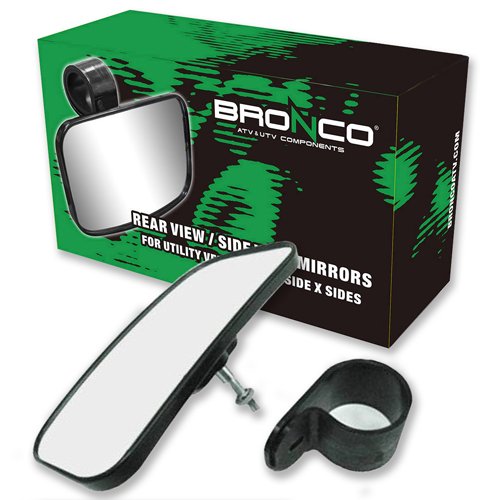 Bronco At-12193 Utv Rear/Side View Mirror 1.5''-1.75'' Mount