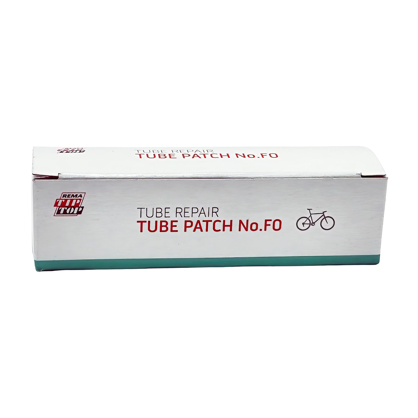 Rema Tip Top No. F0-P Tube Patch, 16 Mm Round Vulcanizing Bike Patches For Bicycle Tire Inner Tube Repair, Red Edge Patches, 100