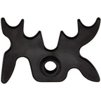 Gse Black Plastic Slip-On Bridge Portable Moosehead Bridge Head, Pool Billiard Cue Bridge Head, Billiard Pool Cue Accessories Fo