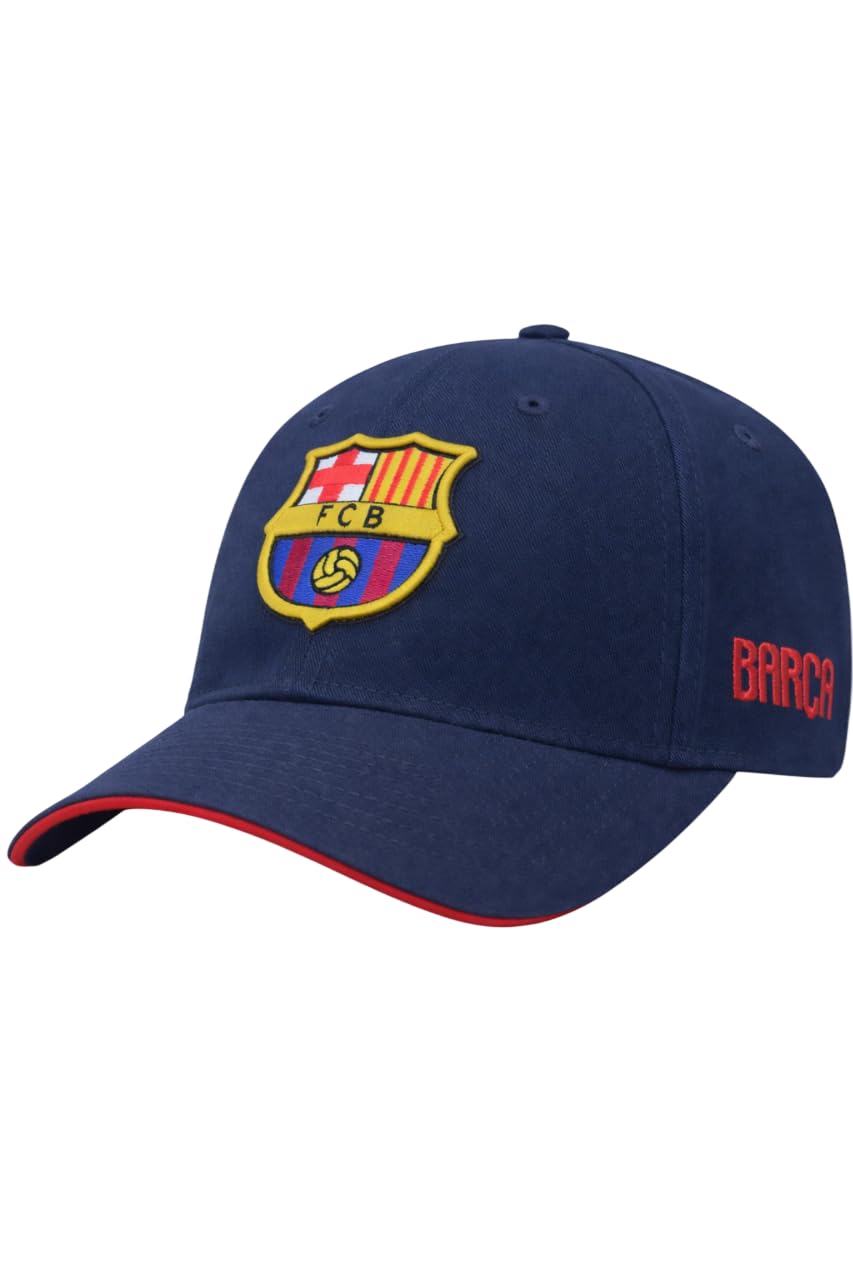 Shop The Arena Fc Barcelona Classic Baseball Cap Navy