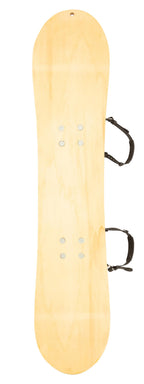 SportsStuff Snow Ryder PRO Hardwood Snowboard, 130cm, Beginners Wood Snowboard