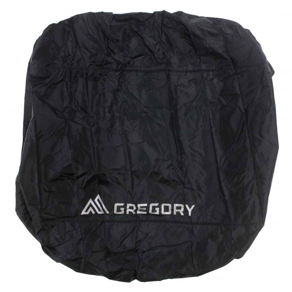 Gregory 50L-80L Waterproof Raincover for Backpacking/Hiking Bags, Obsidian Black