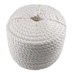 Bang4Buck Three Strand Polypropylene Anchor Rope 1/2 Inch 100 Feet Twisted Dockline For Boat/Sailboat/Sled Line With Thimble And