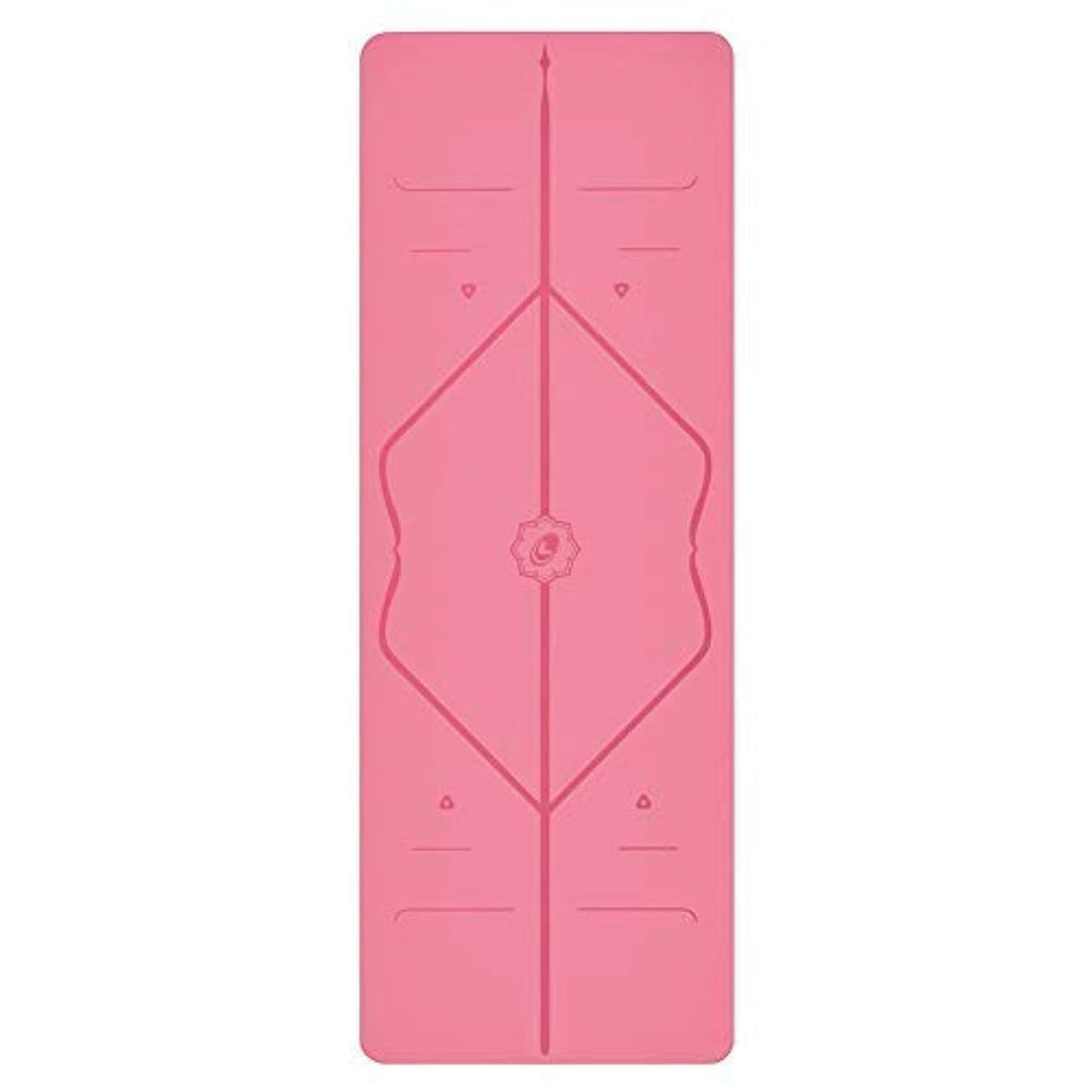 Liforme Travel Yoga Mat - Free Yoga Bag Included - Patented Alignment System, Warrior-Like Grip, Non-Slip, Eco-Friendly, Ultra-L