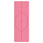 Liforme Travel Yoga Mat - Free Yoga Bag Included - Patented Alignment System, Warrior-Like Grip, Non-Slip, Eco-Friendly, Ultra-L