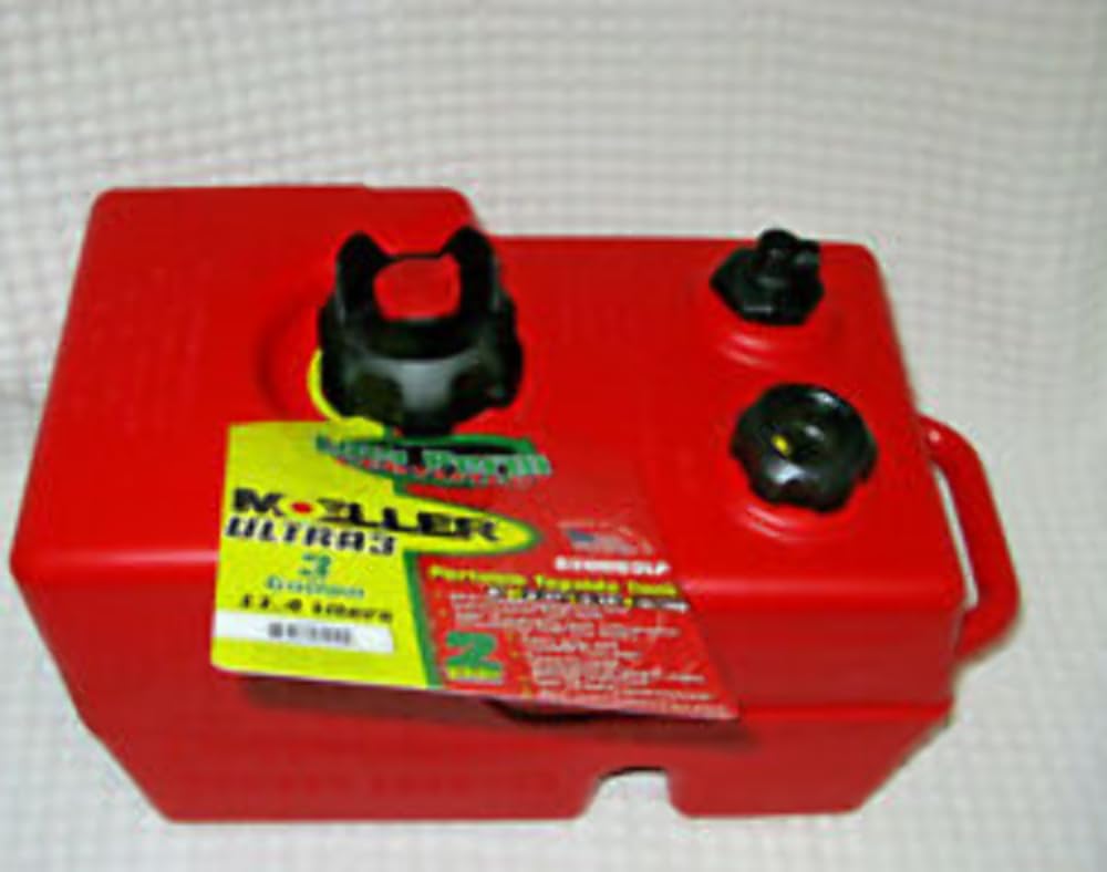 Moeller Epa/Carb Compliant Portable Fuel Tanks-Ultra3; 3 Gal, 9 W X 17 L X 10 H W/Cap