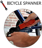 Pedal Wrench Double Sided Bicycle Pedal Removal 15/16/17Mm Bike Spanner Home Mechanic Pedal Repair Tool With Long Hand Comfortab