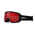 Giro Buster Kids Snow Goggle Black Stacked - Amber Scarlet