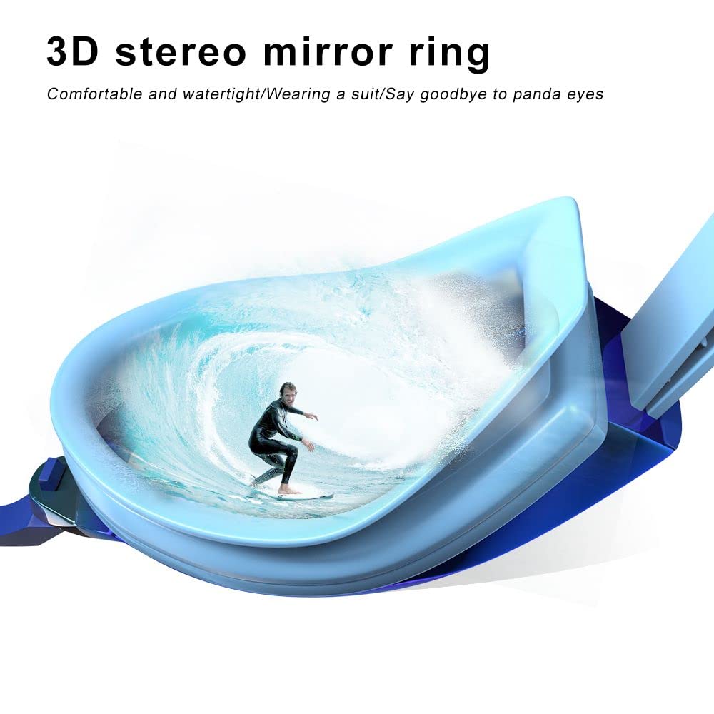 Aikotoo Nearsighted Swimming Goggles No Leaking