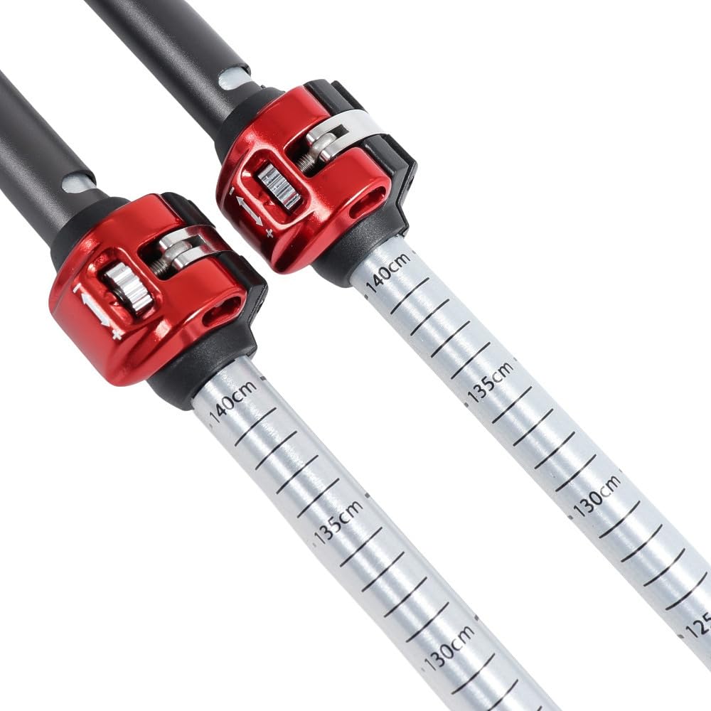 Msr Dynalock Explore 3-Section Alumunium Backcountry Poles