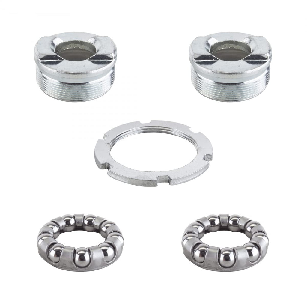 Sunlite Bottom Bracket Cup Set For 3-Piece Cranksets, 68/73Mm