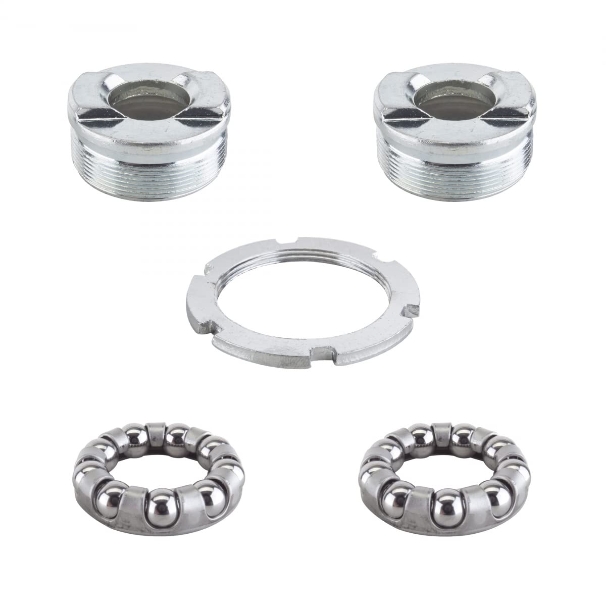 Sunlite Bottom Bracket Cup Set For 3-Piece Cranksets, 68/73Mm
