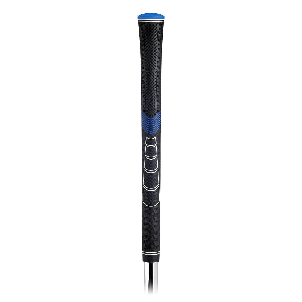 Lamkin Sonar + Golf Grips, Swinging Grips, With Lamkin'S Fingerprint And Genesis Technology, Black/Blue