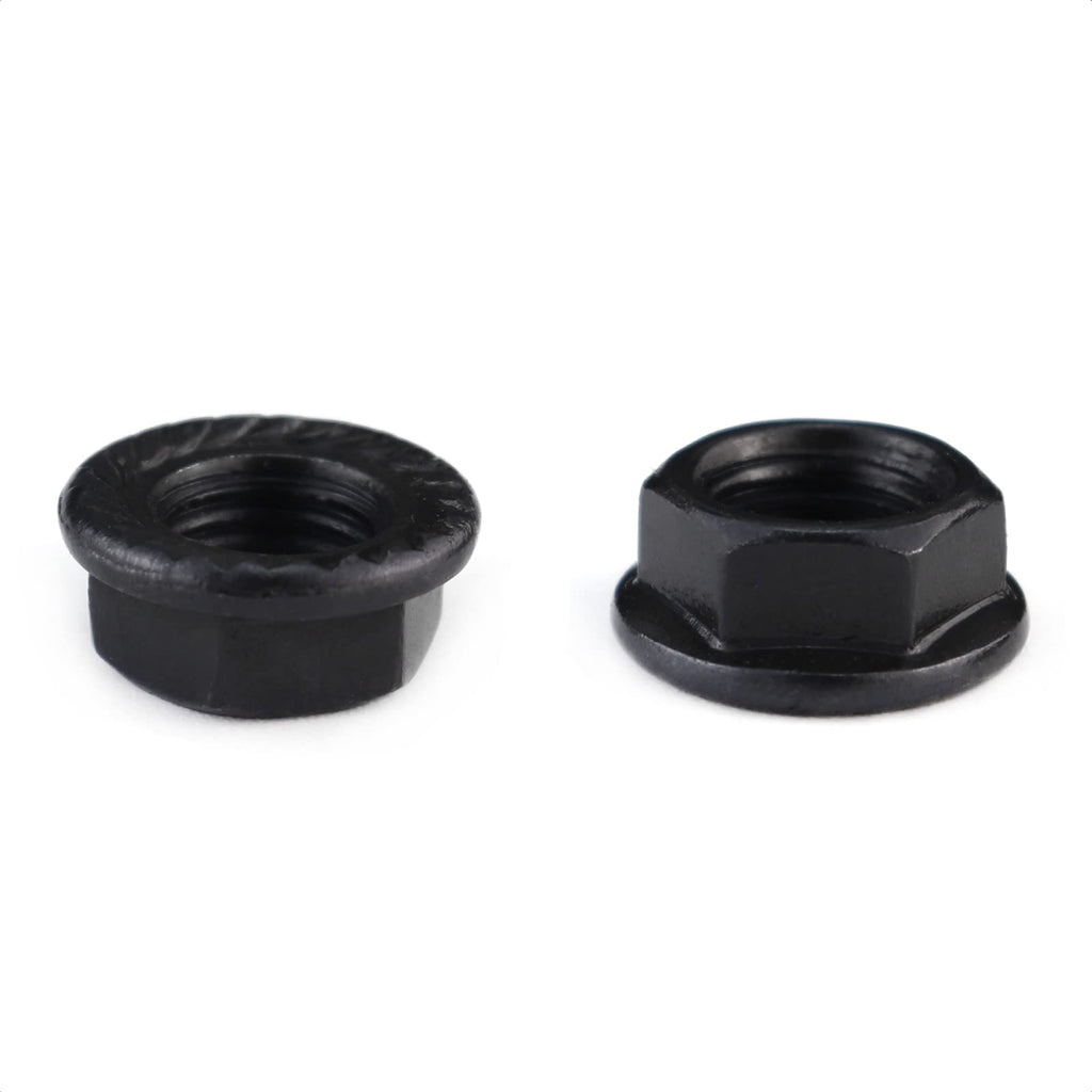 Vanice 2 Pcs 14Mm Crank Arms Nuts For Bicycle Bottom Bracket Cotterless Crank Axle Threaded