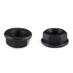 Vanice 2 Pcs 14Mm Crank Arms Nuts For Bicycle Bottom Bracket Cotterless Crank Axle Threaded