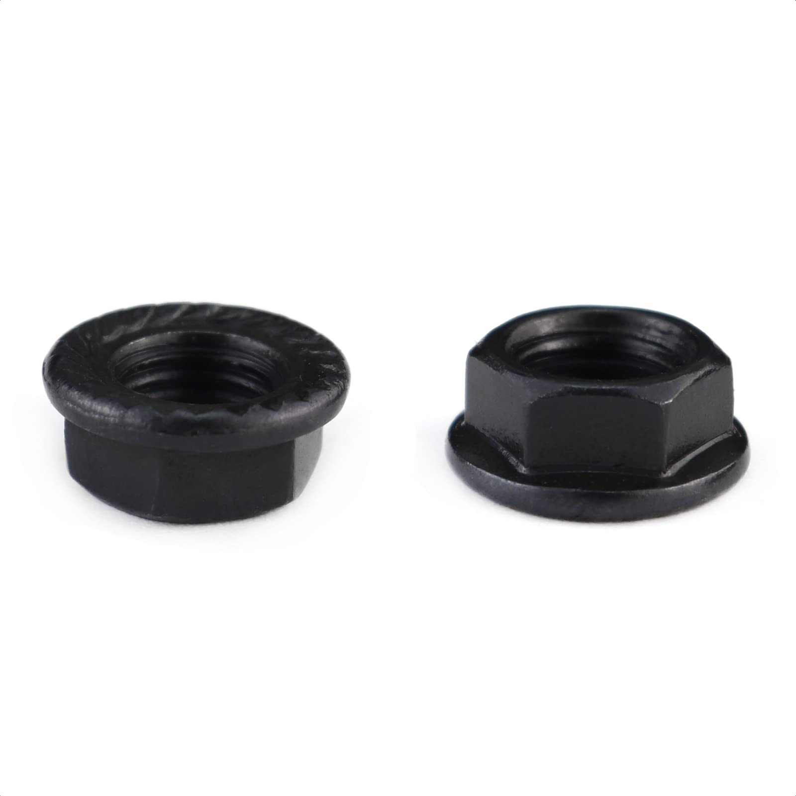 Vanice 2 Pcs 14Mm Crank Arms Nuts For Bicycle Bottom Bracket Cotterless Crank Axle Threaded