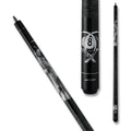 Action Adventure Billiards Pool Cue Stick - Black Reaper - 18Oz