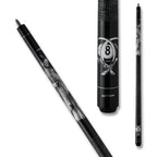 Action Adventure Billiards Pool Cue Stick - Black Reaper - 18Oz