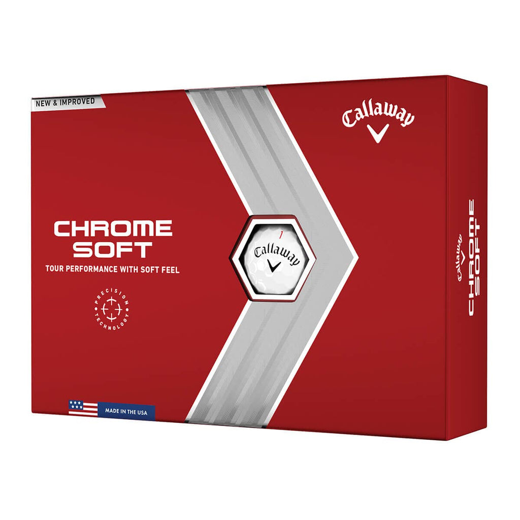 Callaway Golf 2022 Chrome Soft Golf Balls, White