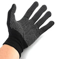 Flashrun PVC Dotted Tennis Cricket Batting Gloves for Men  Soft Ball & Tennis Ball Cricket Gloves (Black, 1 Pair)