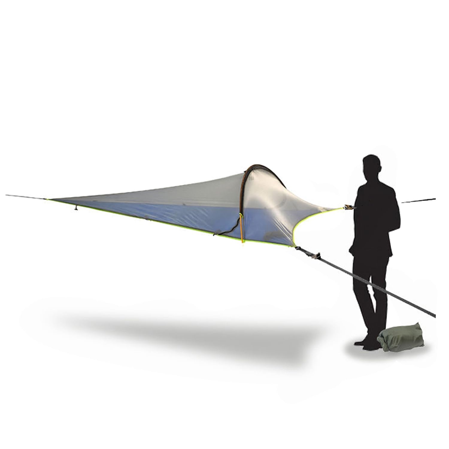 Tentsile UNA V3 Solo Tree Tent Hammock, 1-Person Capacity, Anti-Roll System, Ratchet and Straps Included, Portable Tree House Sh