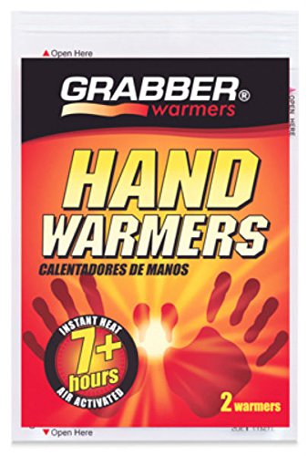 Grabber Hand Warmers - Long Lasting Safe Natural Odorless Air Activated Warmers - Up To 7 Hours Of Heat - 10 Pairs,One Color,Hwp