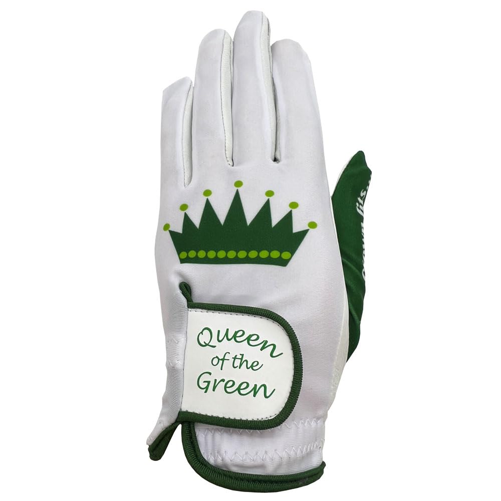 Giggle Golf Women 'S Golf Glove (Small, Worn On Left Hand, Queen Of The Green (New))